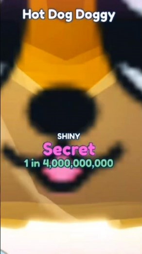 SHINY Hot Dog Doggy (BGSI) 😱 #bgsi #sneakyjugg #roblox