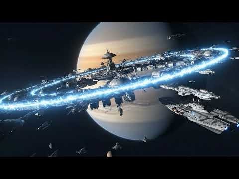 Ethereal Planets — Sci-Fi Ambient Journey for Deep Relaxation | 4K