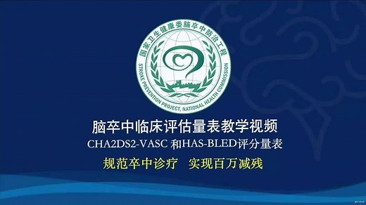 CHA2DS2-VASC 和HAS-BLED评分量表