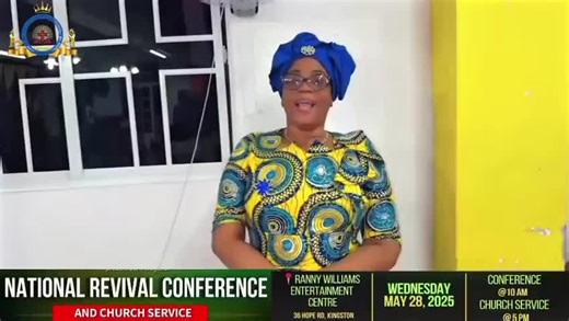 National Revival Service with Archbishop Shaw in Kingston