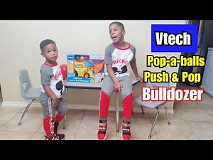 Vtech Pop-a-balls Push & Pop Bulldozer | Cheap Birthday Gifts for Toddler