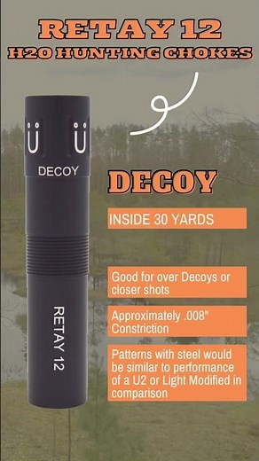 The Newest Addition to the Muller Choke Tubes Lineup - RETAY 12 Gauge H2O Waterfowl Hunting Chokes