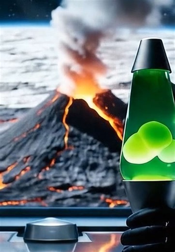 glass ASMR, lava lamps on the space station😃?? #asmr #satisfying #scifi #space