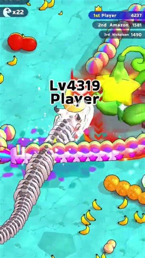 Boss Fight Done🔱 #snake #snakegame #snakevideo #snakerun #snakes