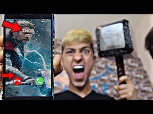CALLING THOR *OMG HE CAME TO MY HOUSE*