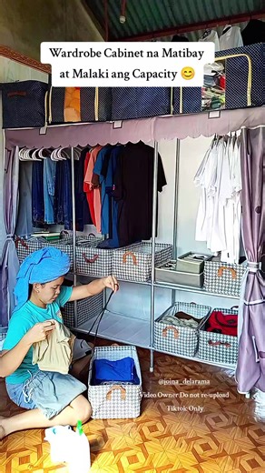 Durable Wardrobe Cabinet with High Capacity