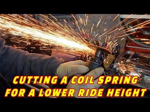 HOW TO CUT YOUR CARS SPRINGS TO GET A LOWERED STANCE