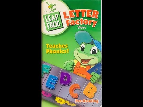 Opening to LeapFrog: Letter Factory 2003 VHS