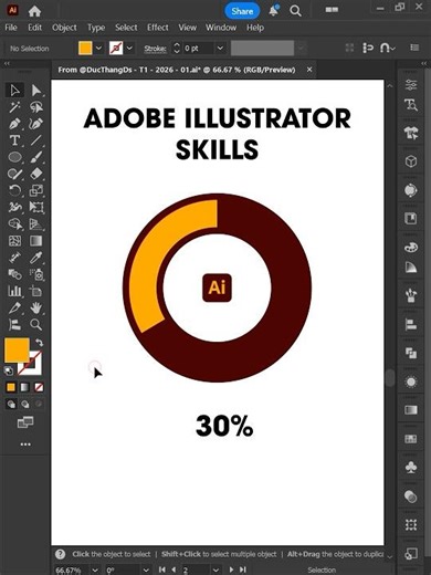 Adobe Illustrator 2026 - Icon Design Tips: Quick and Easy-to-Adjust Percentage Calculations Part 1