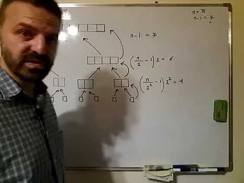 Number of Comparisons in Merge-Sort Algorithm (Part-1): Closed Form