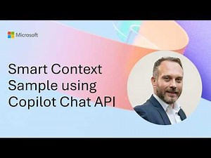 Smart Context Sample using Copilot Chat API
