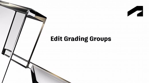 Edit grading groups | Autodesk