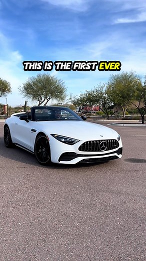 First Ever Mercedes AMG SL43 Roadster #mercedes #amg #mercedesamg #amgperformance