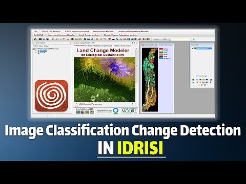 Image classification Change Detection in IDRISI TerrSet