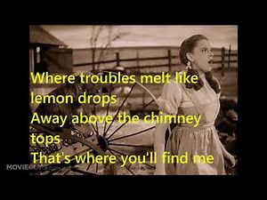 somewhere over the rainbow lyrics