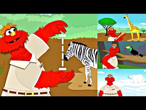 Sesame Street Games - Muraay Measure That Animal - Educational Full HD Cartoon