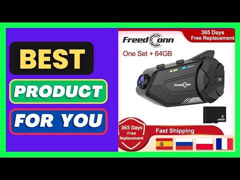 Motorcycle Intercom Helmet Bluetooth Headset Group Speaker