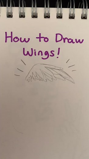 How to Draw Cartoon Wings Easily