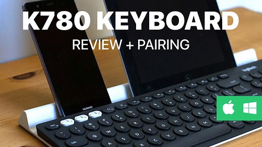 Watch Logitech k780 Keyboard Review   Pairing on Amazon Live