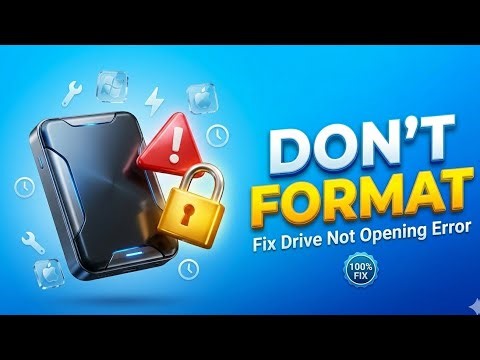 DO NOT Format! The Real Reason Your Hard Drive Won't Open...