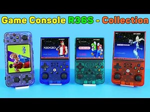 Game Console R36S Collection - Handheld And Retro | Unboxing & Review