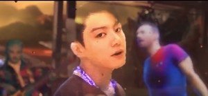 jungkook’s gaze while walking towards the alien?? -Cypher Kim | Hrisyanatics