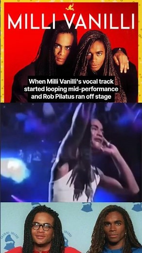 The Moment Milli Vanilli’s Lip-Sync Went Wrong #musichistory #millivanilli #fyp #lipsync #musiccase