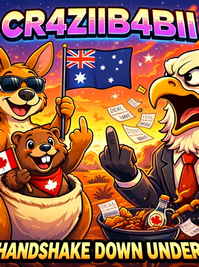 Apparently Canada and Australia just proved something… You don’t need yelling, tariffs, or drama to make deals. Just a handshake, a barbecue, and a couple of cold beers. 🍁🦘 But now the real debate has started… 🇨🇦 Canadians say their maple-smoked BBQ destroys Aussie BBQ. 🇦🇺 Aussies say Canadians wouldn’t survive one weekend at an Aussie barbecue. So let’s test it. Comment 🇦🇺 if Australia wins. Comment 🇨🇦 if Canada wins. No explanations. Just flags. Let the comment war begin. #Australia 