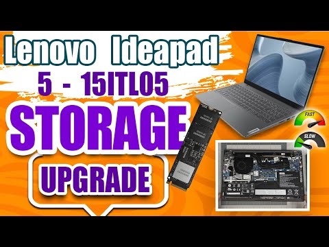How to Upgrade NVMe SSD on Lenovo IdeaPad 5 15ITL05 Laptop (Easy Guide)