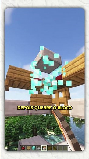 APRENDA A FAZER UMA FARM DE RAID NO MINECRAFT! #minecraft #minecraftfarm #minecraftraid