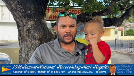 ⛵️ 🌊 Are you ready? 🌊 ⛵️ We caught up with Stefan Knowles, Vice Commodore of The Long Island Sailing Club who is inviting everyone to come out to the Mini- Regatta, happening this National Heroes Day weekend, Saturday 11 October - Monday 13 October 2025 ⛵️ Join us for an unforgettable time of Class C & E sloop sailing, delicious food, drinks, live Bahamian performances, games, and island vibes! This year’s Mini Regatta is dedicated to the late Eugene Moree, a true icon. Let's keep his vibrant 