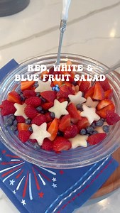 1.6K reactions · 45 comments | Red, white and blue fruit salad is...