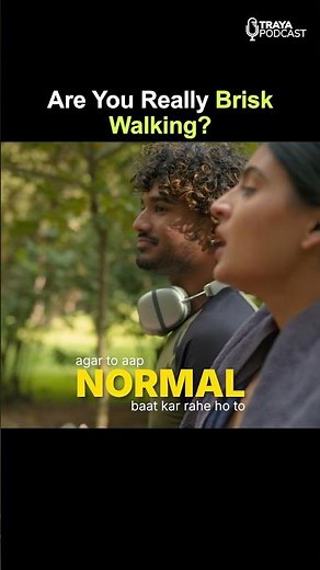 Are You REALLY Brisk Walking? Here's How to Check 🚶🔥 #YatinderSingh #Podcast #Fitness