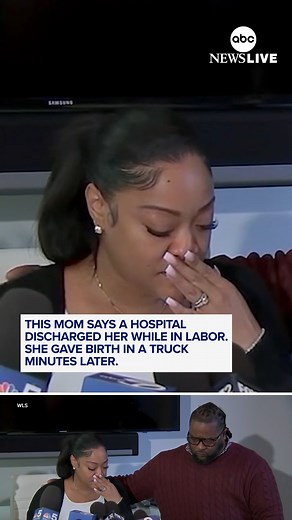 A woman claims she was wheeled out of a hospital in active labor, forcing her to give birth on the side of a road. Mercedes Wells told ABC7 she was discharged from Franciscan Health Crown Point Hospital on November 16, as hospital staff told her to go home to wait for her labor to progress. She says she then gave birth eight minutes later on the side of the road. | Read more: https://bit.ly/4r7Q5Jz | ABC 7 Chicago