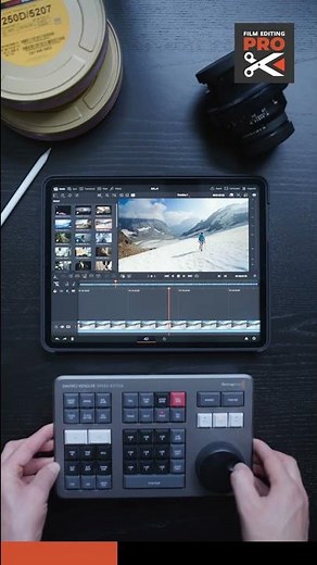 Davinci Resolve on iPad - First Impressions! (it's amazing) #shorts