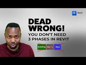 Revit Tutorial: Phasing for Renovations- The Correct 2-Phase Method