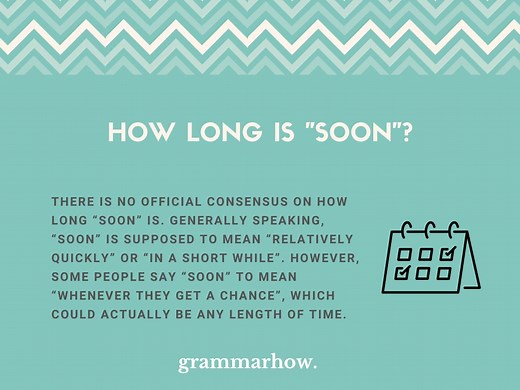 How Long Is "Soon"?