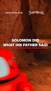 23K views · 2.8K reactions | Solomon obeyed his father David and built the Temple for the Lord, fulfilling God’s promises. ✨ When we obey our parents, we’re also showing honor to God! True obedience begins when you give your life to Jesus and allow Him guide your every step. Tap here to learn more: https://go.cbn.com/uHIg ✝️ . . . . . SUPERBOOK Bringing Bible Stories and Jesus' love to kids everywhere Series + App + Academy + Outreach | Superbook | Facebook