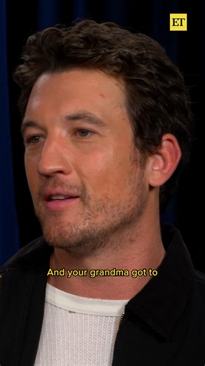75K views · 1.1K reactions | Miles Teller tells us about his grandparents’ love story. 凉 | Entertainment Tonight | Facebook