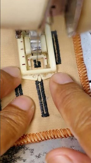 close-up buttonhole sewing process #sewing #sewingtechnique #57