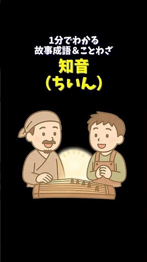 知音（ちいん）｜心の底から分かり合える友人や理解者を意味する言葉 #雑学 #歴史 #故事成語 #ことわざ