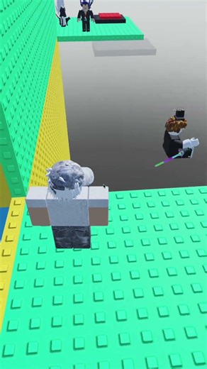 roblox parkour vs hacker#robloxparkour#roblox#aura