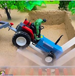 DIY Heavy Truck Builds a Strong Concrete Bridge Construction 🚧🚜 #HeavyTruck #MiniTruck #concreteconstruction #bridge #newyork | Ankita K Drawing