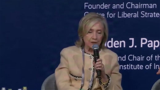 Hillary Clinton Clashes With European Leader in Heated Exchange Over ‘Corrupt’ Trump