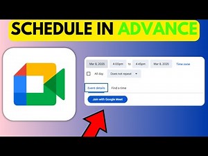 How To Schedule Google Meet in Advance (Easy Guide!)