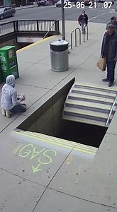 Pedestrians Fall Into Hidden Stairwell Mistaken for 3D Street Art SoHo, New York, NY — A surreal scene unfolded in lower Manhattan on Tuesday afternoon when several pedestrians stumbled into an open stairwell after mistaking it for a piece of hyper-realistic 3D street art. The incident, captured on a bystander’s phone, shows a stream of office workers walking briskly along the sidewalk before suddenly vanishing into what they believed was a flat optical-illusion mural. Instead, it was an actual 