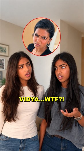 Vidya UPSET with daughter Sahana's viral lookalike?! #Vidya #Sahana #VidyaGopalan