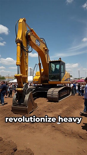 Caterpillar's AI Excavator: Voice Control on the Jobsite! #Shorts