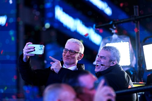 What channel is the Andy Cohen-Anderson Cooper New Year's Eve special?