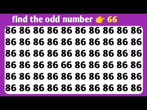 “Later Challenge – Spot the Odd Number in Seconds!”